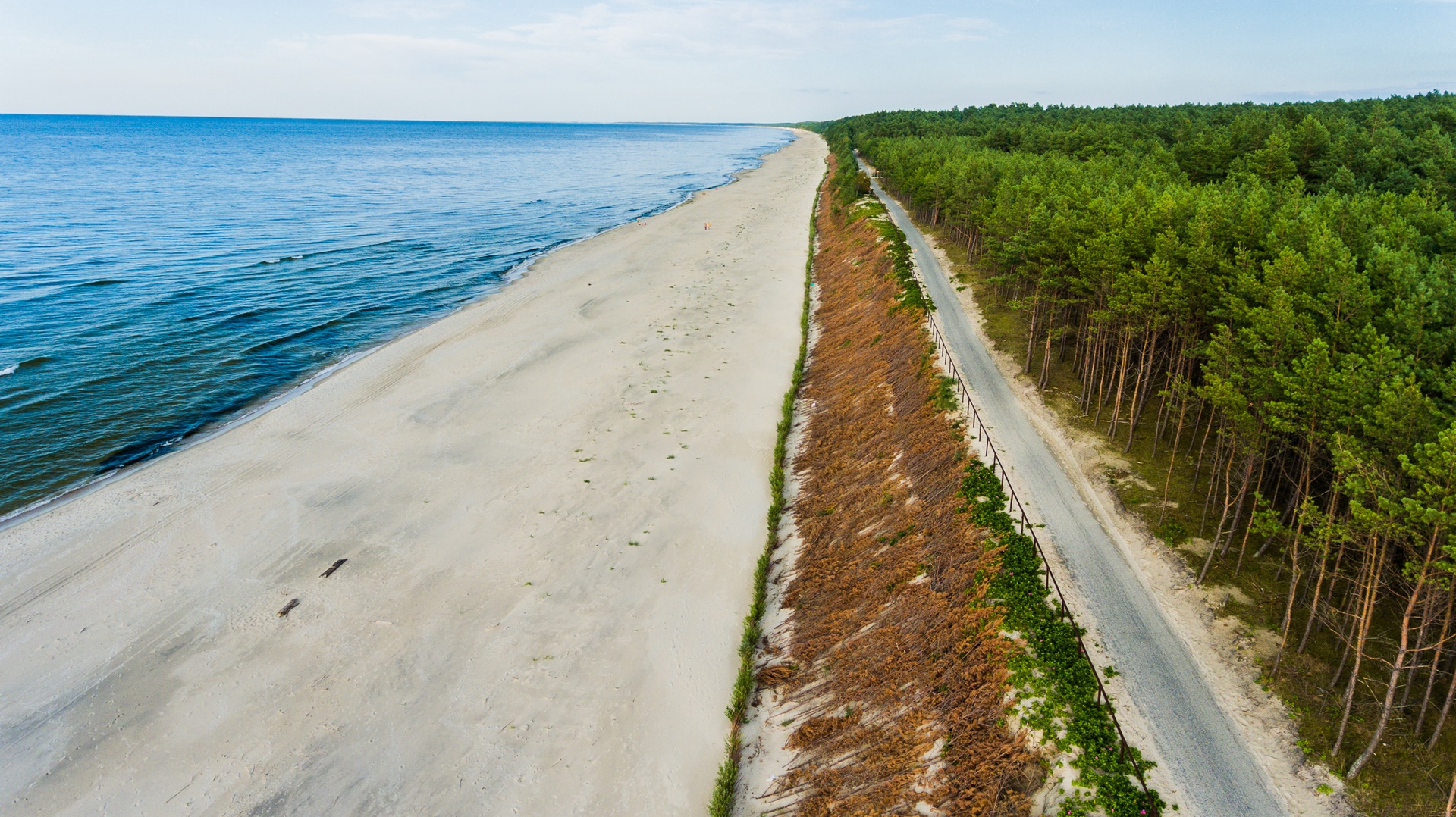 plaże Mierzeja Wiślana, najlepiej nad Polskie Morze Bałtyckie